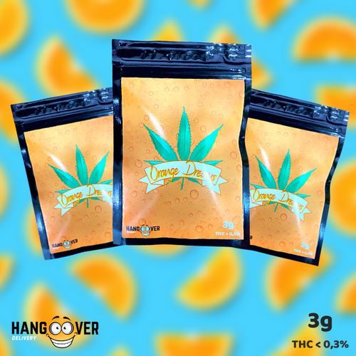 Flor de CBD Hangoover CBD Delivery Malaga Orange Dreams